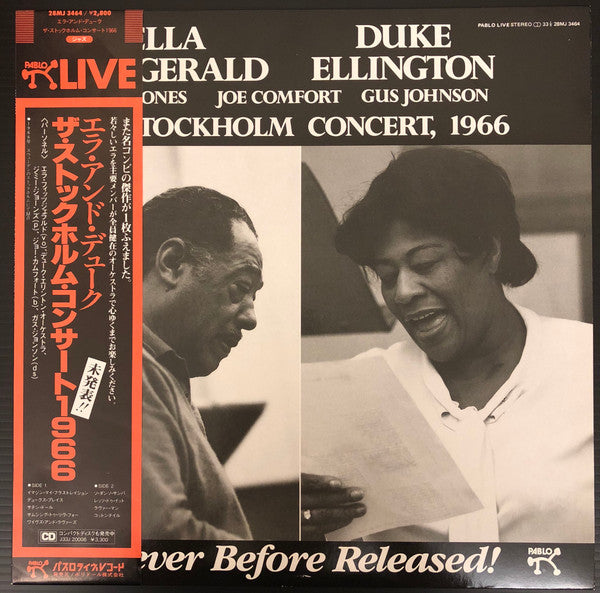 Ella Fitzgerald - The Stockholm Concert, 1966 (Vinyl, LP, Album)
