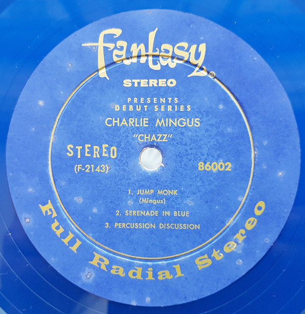 The Charles Mingus Quintet - Chazz! (Vinyl, LP, Album, Stereo, Reissue) Good Plus (G+) / Good (G)