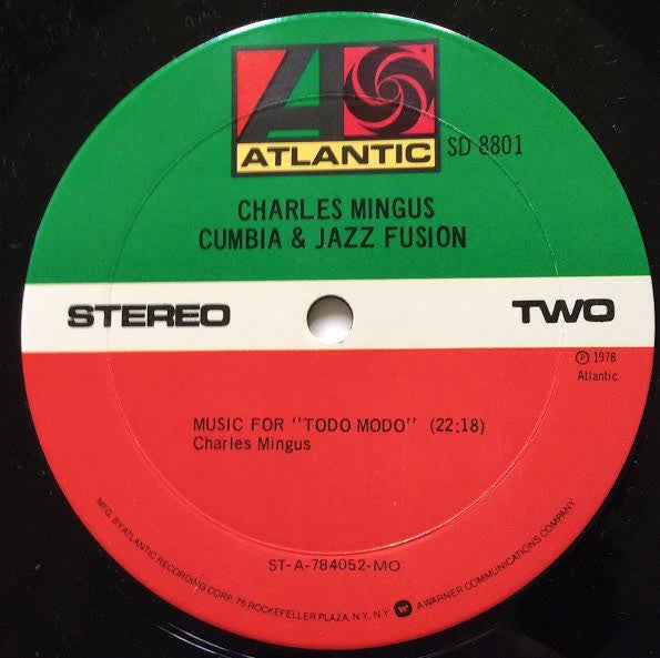 Charles Mingus - Cumbia & Jazz Fusion (Vinyl, LP, Album, Stereo)