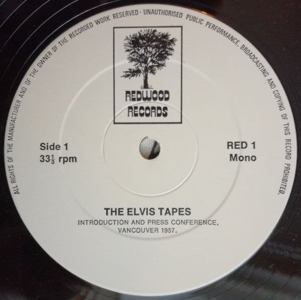 Elvis Presley - The Elvis Tapes (Vinyl, LP, Album, Mono) Very Good Plus (VG+) / Very Good (VG)