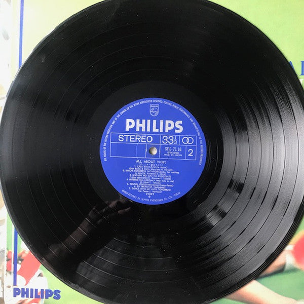 Vicky Leandros - All About Vicky (Vinyl, LP, Compilation) Good Plus (G+) / Very Good (VG)