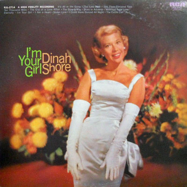 Dinah Shore - I'm Your Girl (Vinyl, LP, Album, Mono) Very Good Plus (VG+) / Very Good Plus (VG+)