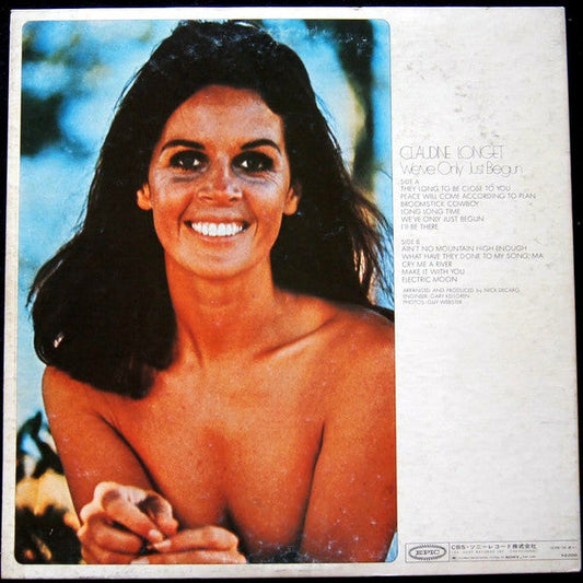 Claudine Longet - We've Only Just Begun (Vinyl, LP, Album, Promo, Stereo) Very Good Plus (VG+) / Very Good (VG)
