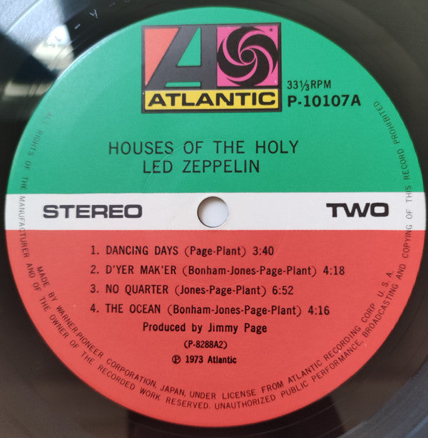 Led Zeppelin - Houses Of The Holy (Vinyl, LP, Album, Reissue)