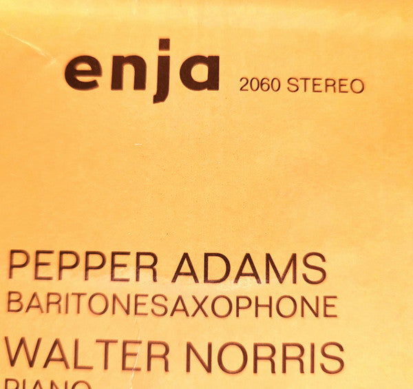 Pepper Adams - Julian (Vinyl, LP, Album, Stereo) Very Good (VG) / Good Plus (G+)