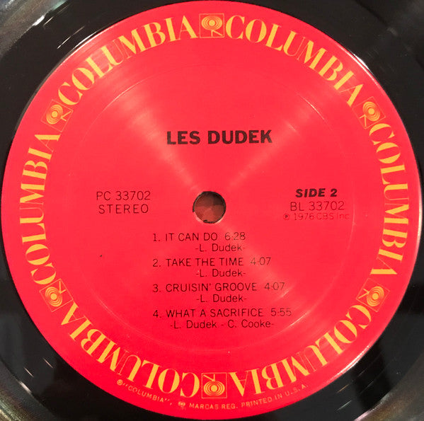 Les Dudek - Les Dudek (Vinyl, LP, Album) Very Good (VG) / Very Good (VG)
