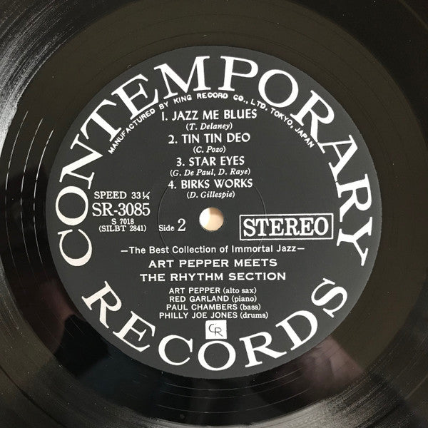 Art Pepper - Art Pepper Meets The Rhythm Section (Vinyl, LP, Album,...
