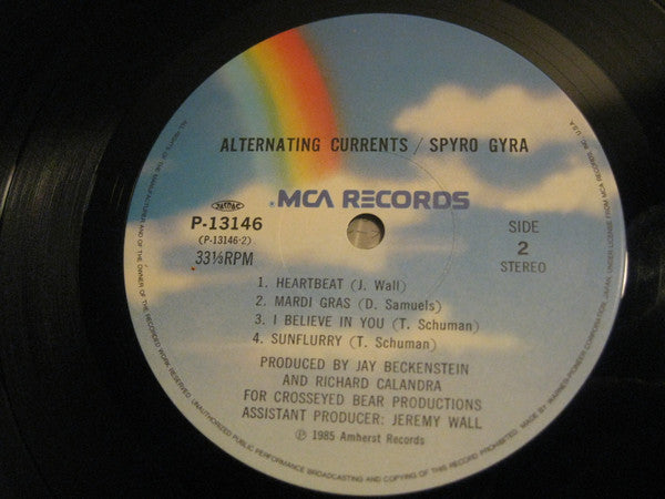 Spyro Gyra - Alternating Currents (Vinyl, LP, Album)