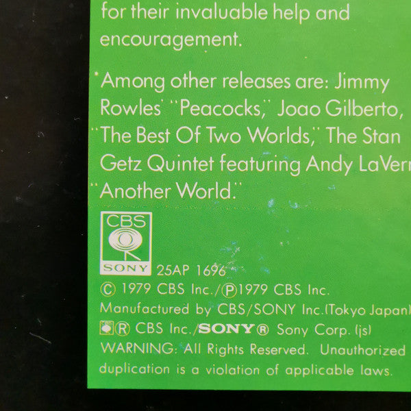 Stan Getz - Children Of The World (Vinyl, LP, Album, Stereo) Very Good (VG) / Very Good (VG)