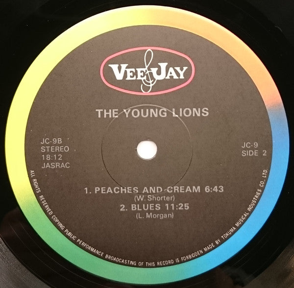 The Young Lions (7) - The Young Lions (Vinyl, LP, Album, Stereo) Near Mint (NM or M-) / Very Good Plus (VG+)