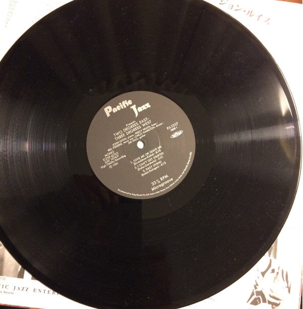 John Lewis (2) - Grand Encounter: 2 Degrees East - 3 Degrees West (Vinyl, LP, Album, Reissue, Mono) Very Good Plus (VG+) / Very Good Plus (VG+)