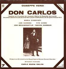 Giuseppe Verdi - Don Carlos (3xBox Set, Vinyl, LP) Very Good Plus (VG+) / Very Good Plus (VG+)