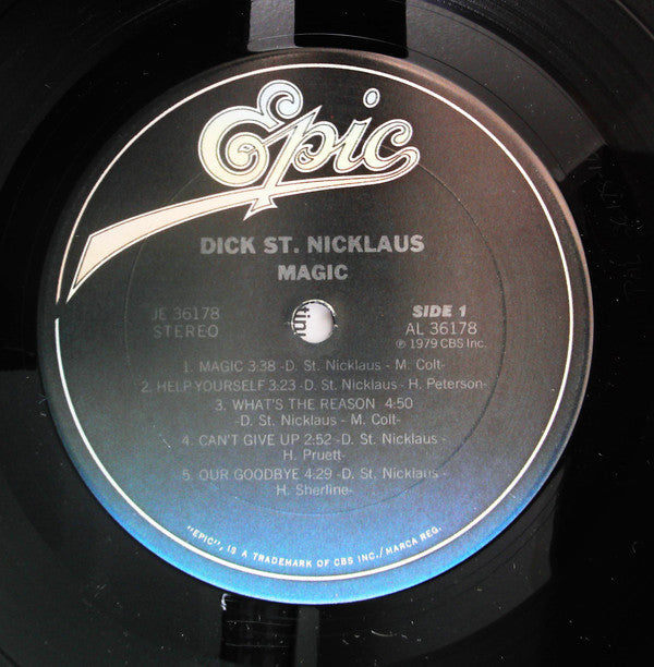 Dick St. Nicklaus - Magic (Vinyl, LP, Album) Very Good (VG) / Very Good (VG)