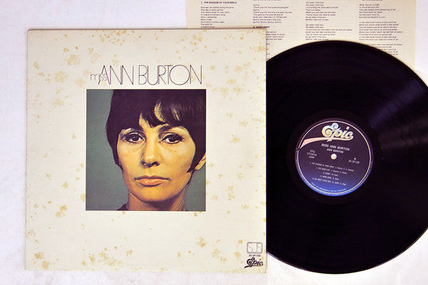 Ann Burton - Miss Ann Burton (Vinyl, LP, Compilation, Reissue) Very Good Plus (VG+) / Very Good (VG)
