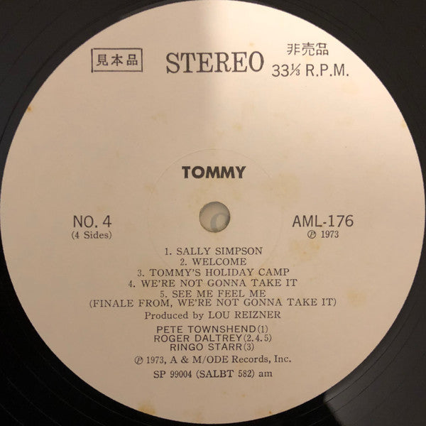 London Symphony Orchestra - Tommy (2xVinyl, LP, Promo) Very Good Plus (VG+) / Very Good Plus (VG+)