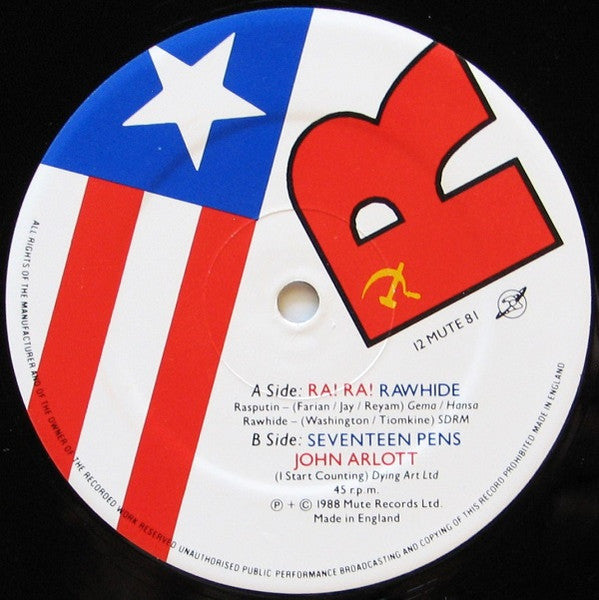 I Start Counting - Ra! Ra! Rawhide (Vinyl, 12", 45 RPM, Single) Very Good Plus (VG+) / Very Good Plus (VG+)