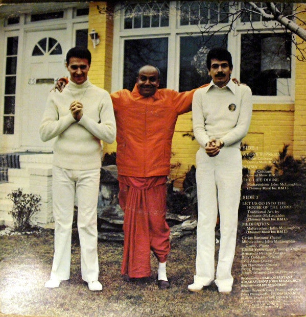 Carlos Santana - Love Devotion Surrender (Vinyl, LP, Album) Very Good Plus (VG+) / Very Good Plus (VG+)
