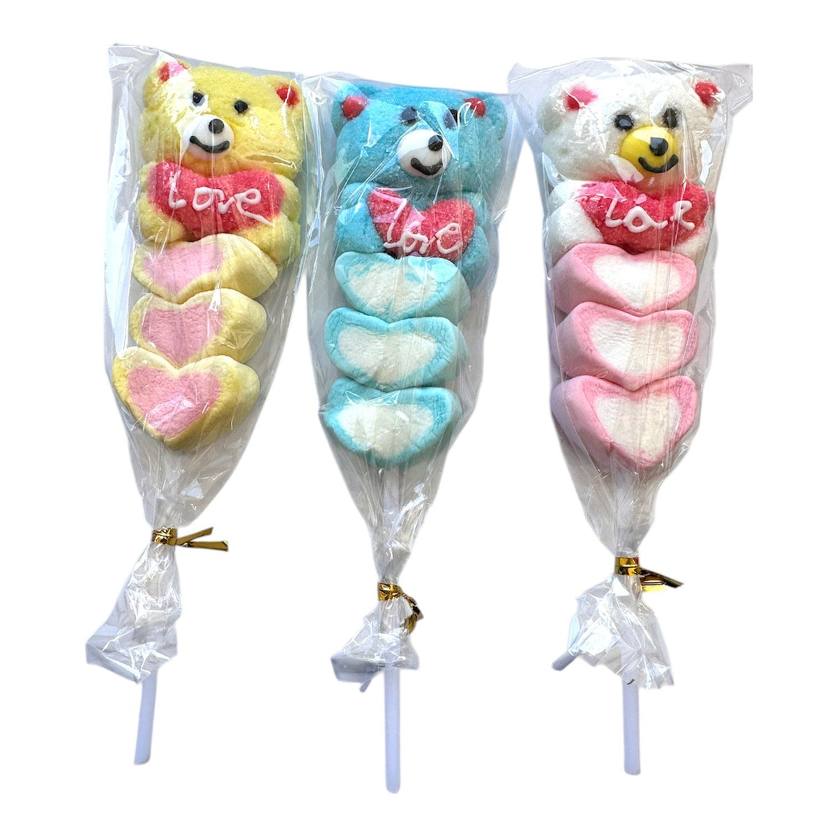Bear Love Marshmallow on Stick / ベアラブ マシュマロ スティック