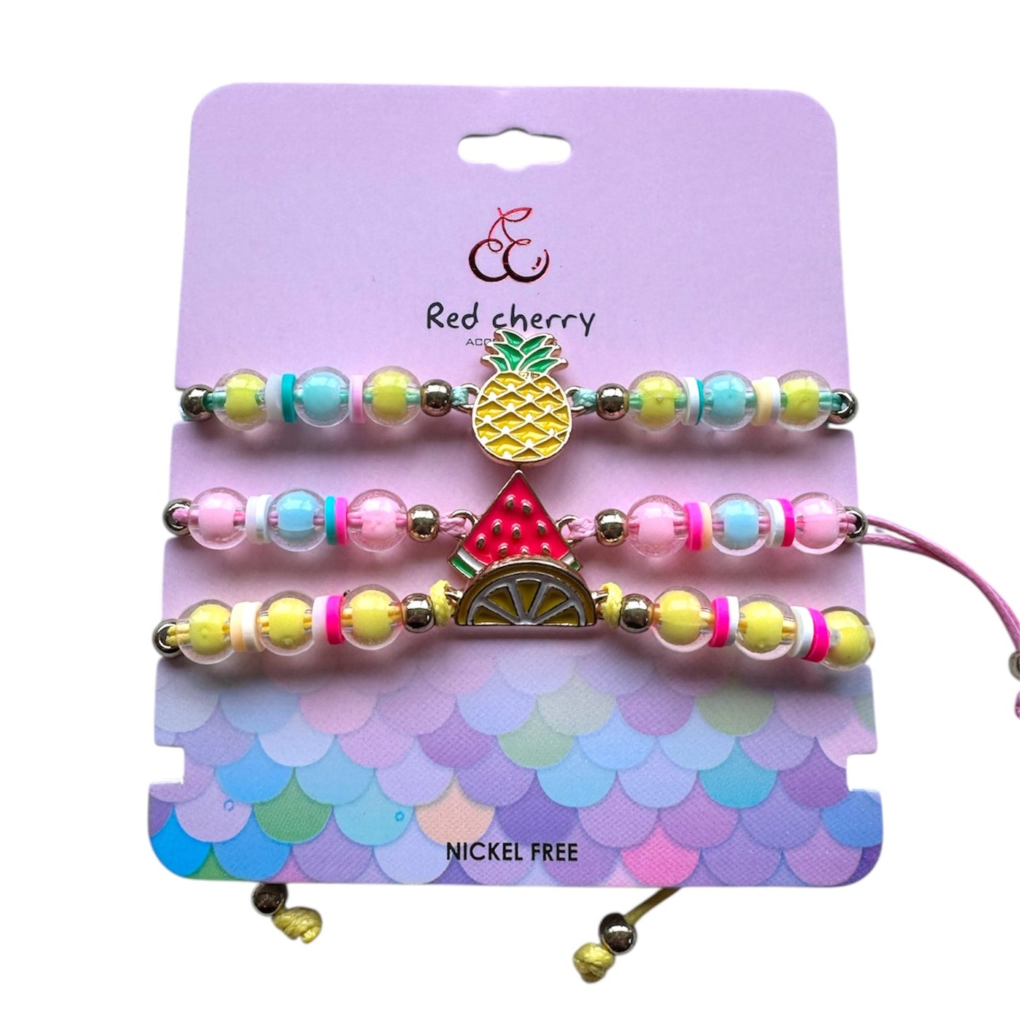 Friendship Bracelets Fruit themed / 友情ブレスレット フルーツテーマ