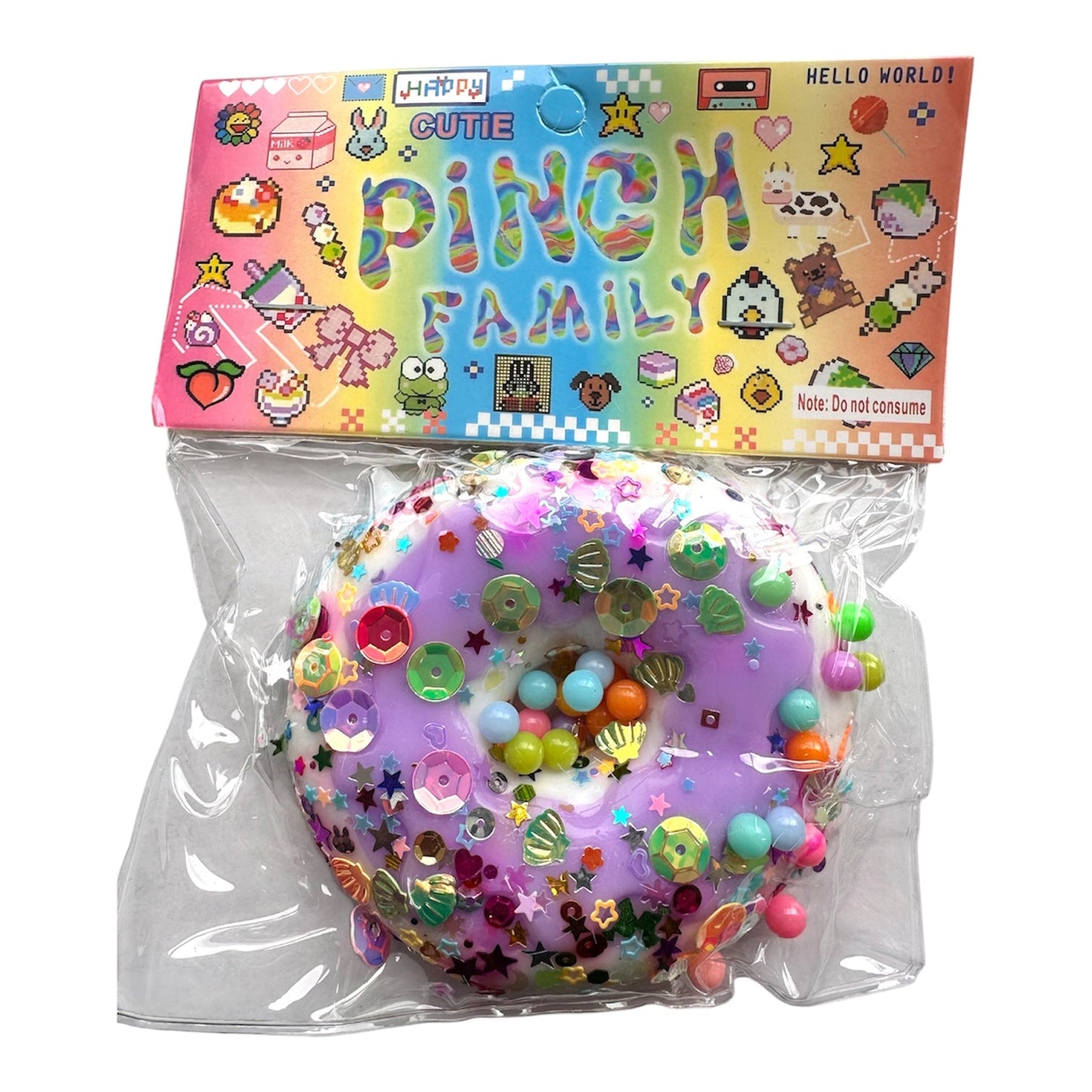 Squishy ~ Whole Donut / スクイーズトイ ~ ホールドーナツ