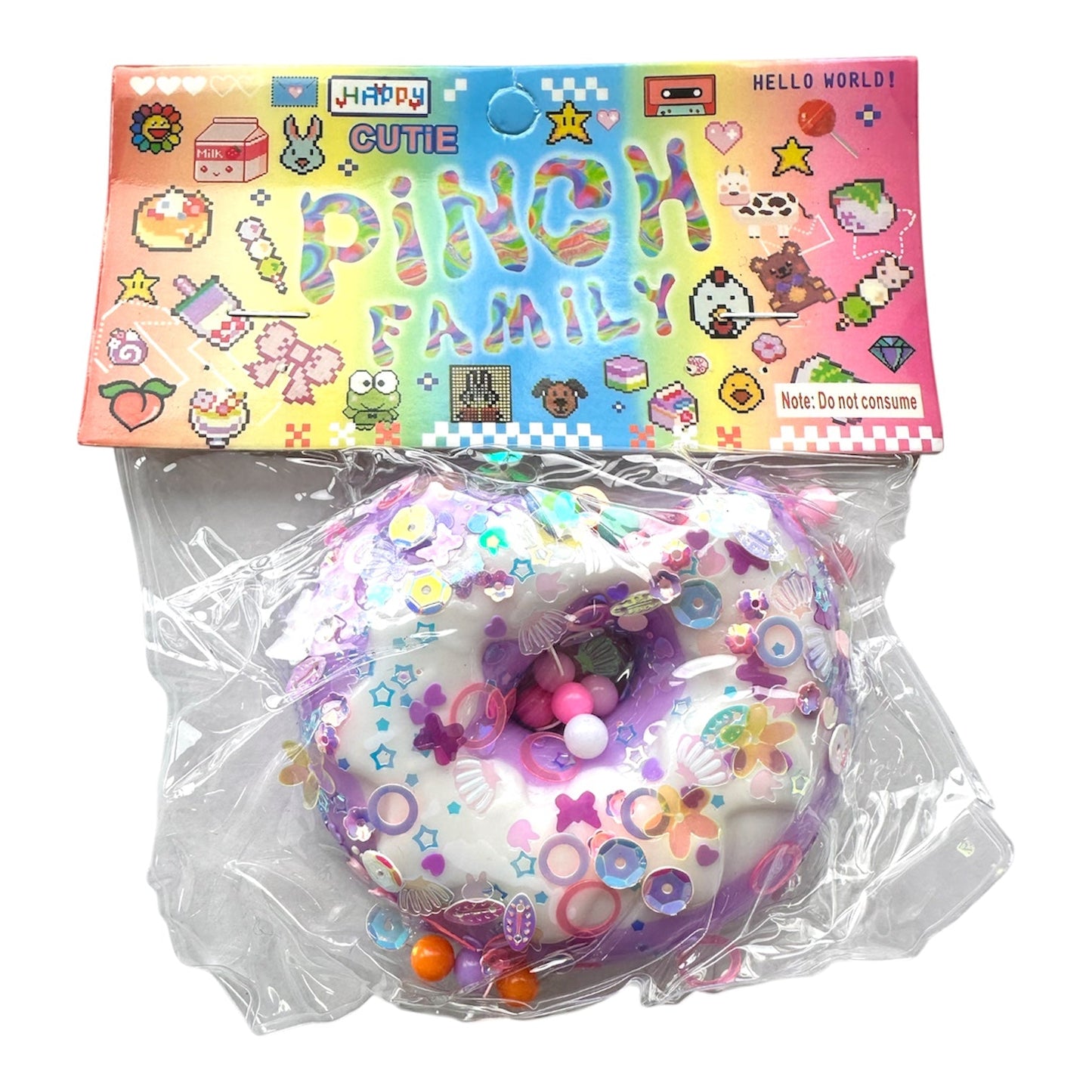 Squishy ~ Bitten Donut / スクイーズトイ ~ かじられたドーナツ