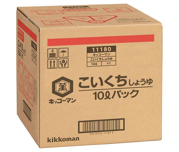 キッコーマン こいくちしょうゆ 10Lパック×1箱入【日本出荷】