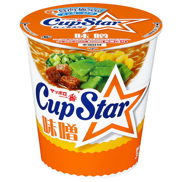 サンヨー食品 サッポロ一番 カップスター 味噌 78g×12個入【日本出荷】