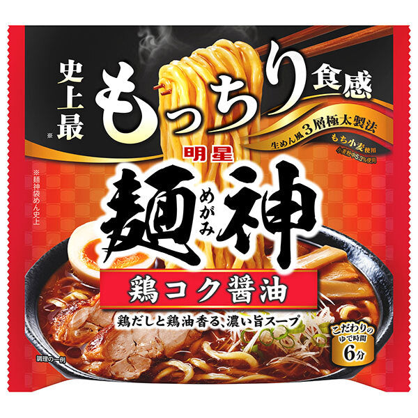 明星食品 麺神 鶏コク醤油 115g×10個入【日本出荷】