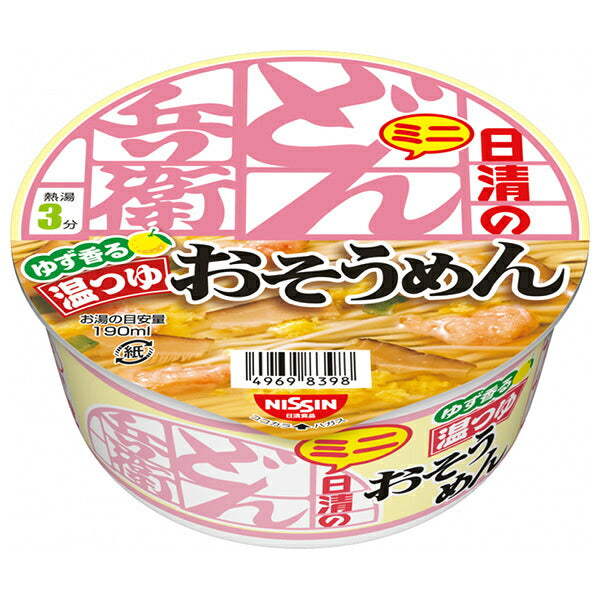 日清食品 日清のどん兵衛 温つゆおそうめんミニ 35g×12個入【日本出荷】