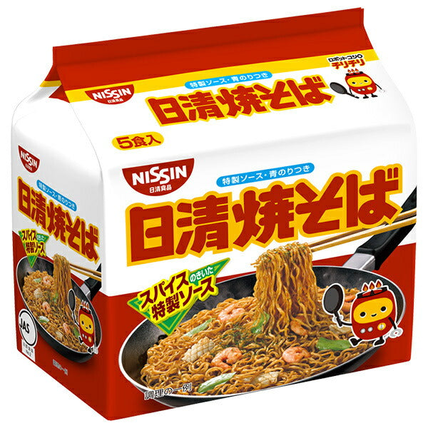 日清食品 日清焼そば 5食パック×6個入【日本出荷】