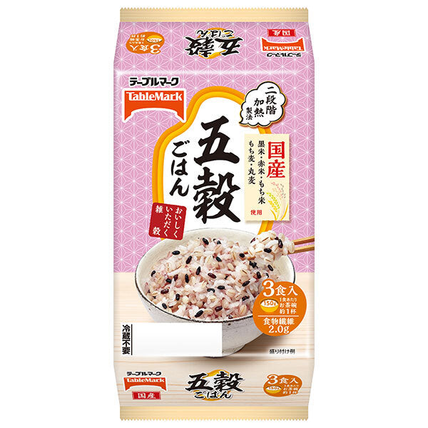 TableMark Multigrain Rice 3 Servings (150g x 3 Packs) x 8【Ships from Japan】