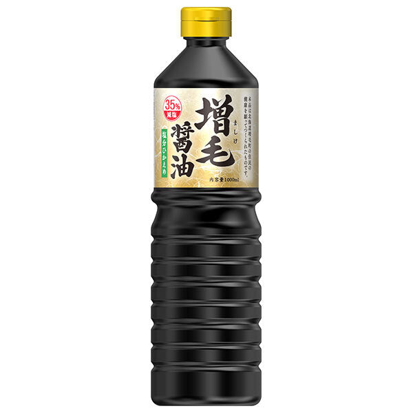 イチビキ 増毛(ましけ)醤油 1000mlペットボトル×8本入【日本出荷】