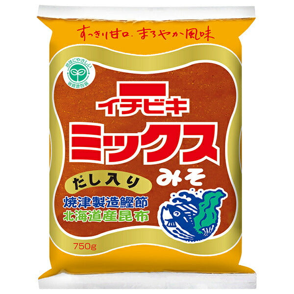 イチビキ ミックスみそ 750g×12個入【日本出荷】