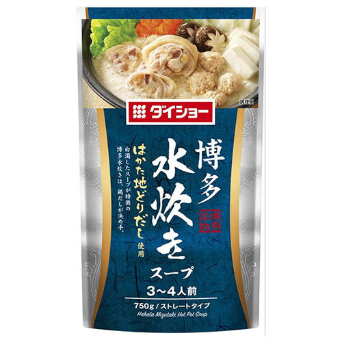 ダイショー 博多水炊きスープ 750g×10袋入【日本出荷】