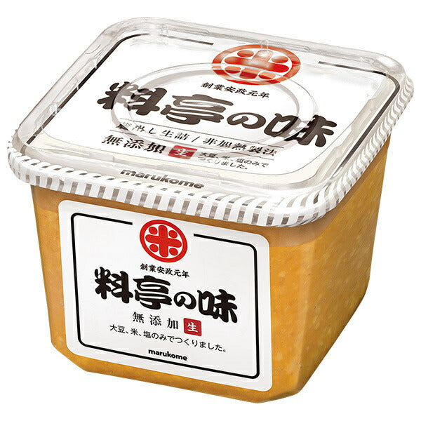 マルコメ 料亭の味 生みそ 650g×8個入【日本出荷】