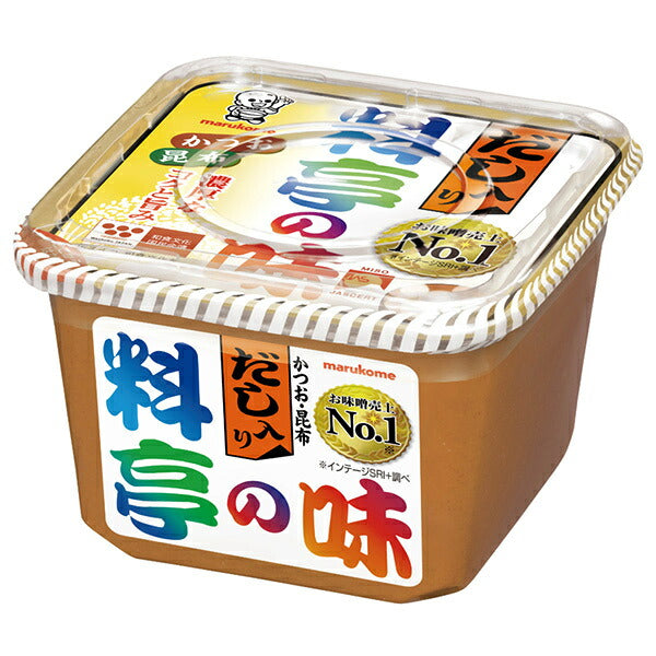 マルコメ だし入り料亭の味 750g×8個入【日本出荷】