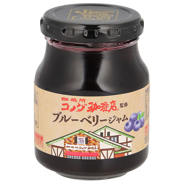 スドージャム コメダ珈琲店監修 ブルーベリージャム 200g瓶×12個入【日本出荷】
