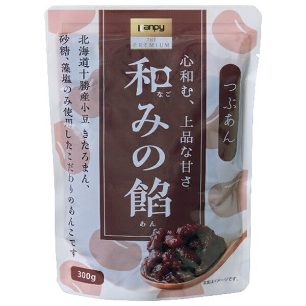 カンピー 和みの餡 つぶあん 300g×12個入【日本出荷】