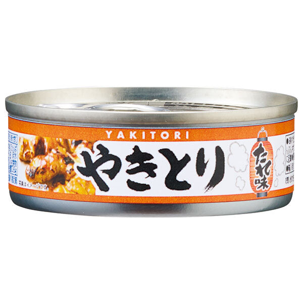 加藤産業 やきとり たれ味 60g缶×24個入【日本出荷】