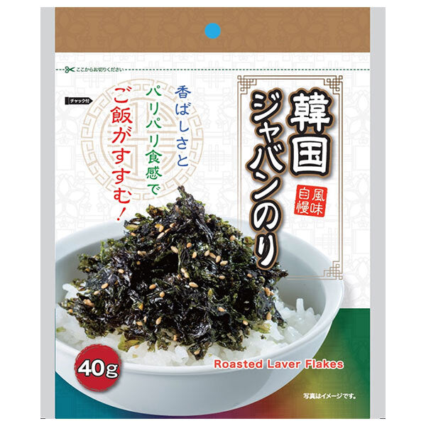 加藤産業 韓国ジャバンのり 40g×25袋入【日本出荷】