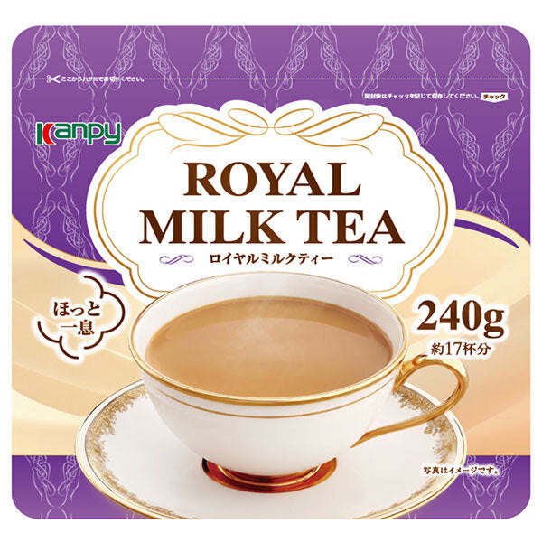 カンピー ロイヤルミルクティー 240g×24袋入【日本出荷】