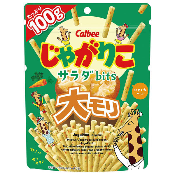 カルビー じゃがりこ サラダbits 大モリ 100g×12袋入【日本出荷】