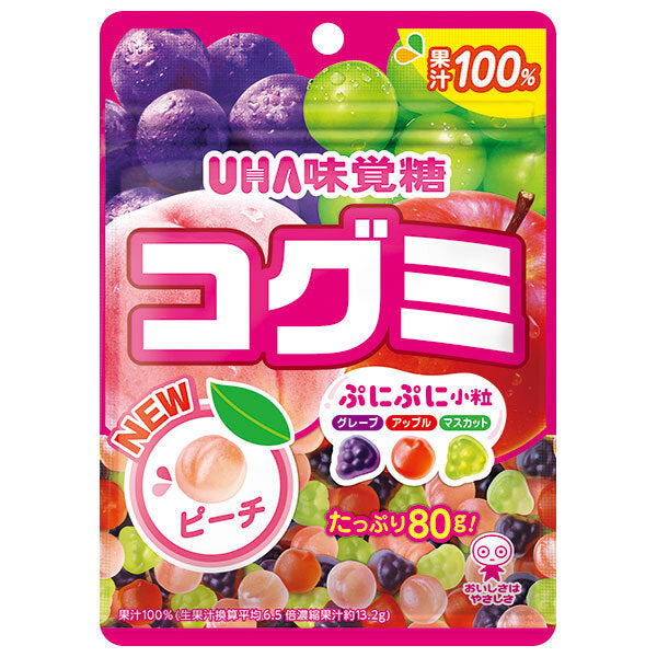 UHA味覚糖 コグミ 80g×10袋入【日本出荷】