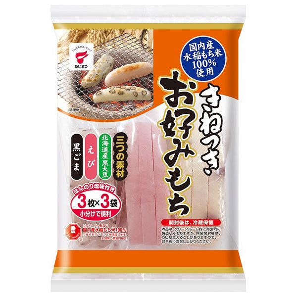 たいまつ食品 きねつき お好みもち 300g×24袋入【日本出荷】