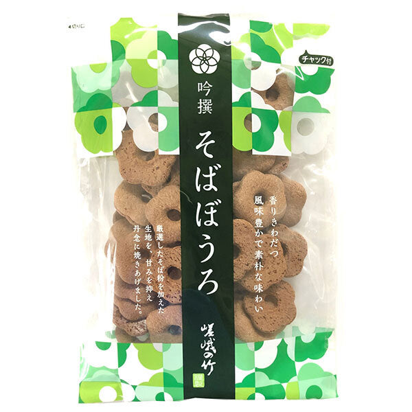 大阪前田製菓 嵯峨の竹 吟撰そばぼうろ 100g×12袋入【日本出荷】