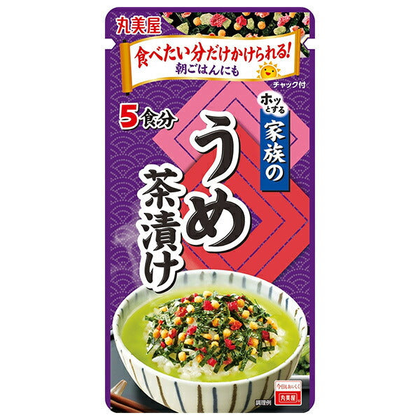 丸美屋 家族のうめ茶漬け 33g×10袋入【日本出荷】