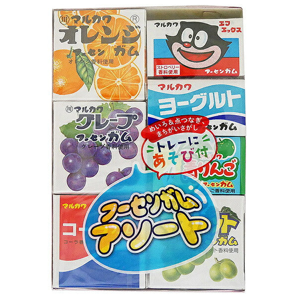 丸川製菓 フーセンガム アソート 7個×10個入【日本出荷】