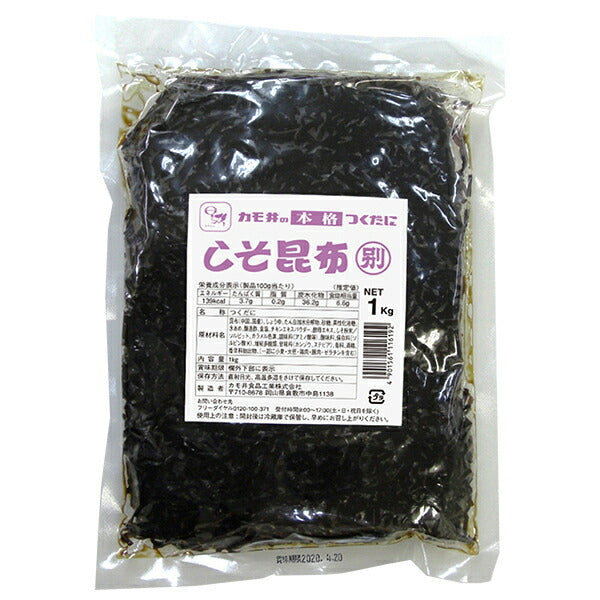 カモ井 しそ昆布 1kg×1袋入【日本出荷】