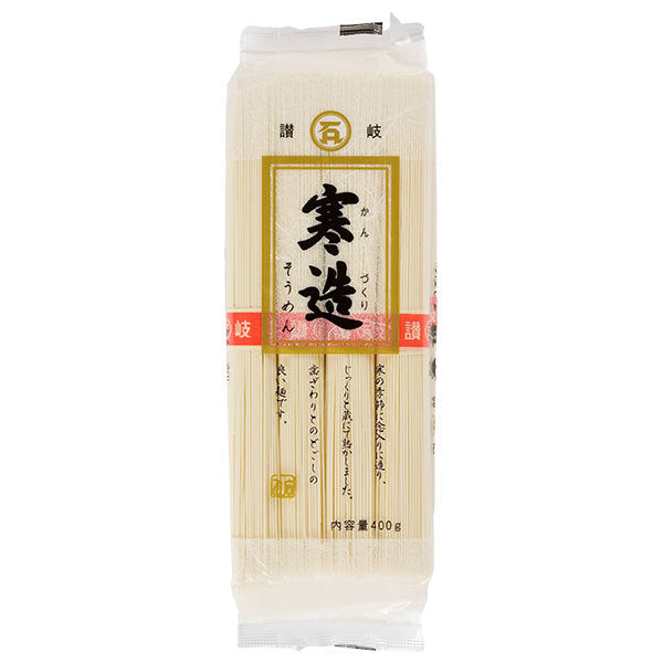 石丸製麺 寒造そうめん 400g×20袋入【日本出荷】