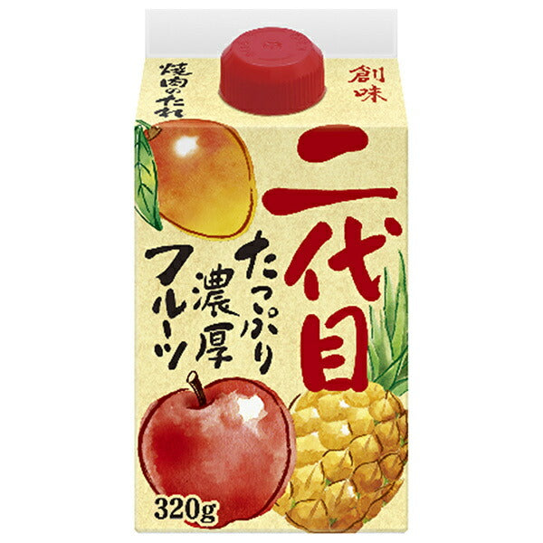 創味食品 創味 焼肉のたれ二代目 320g紙パック×6本入【日本出荷】